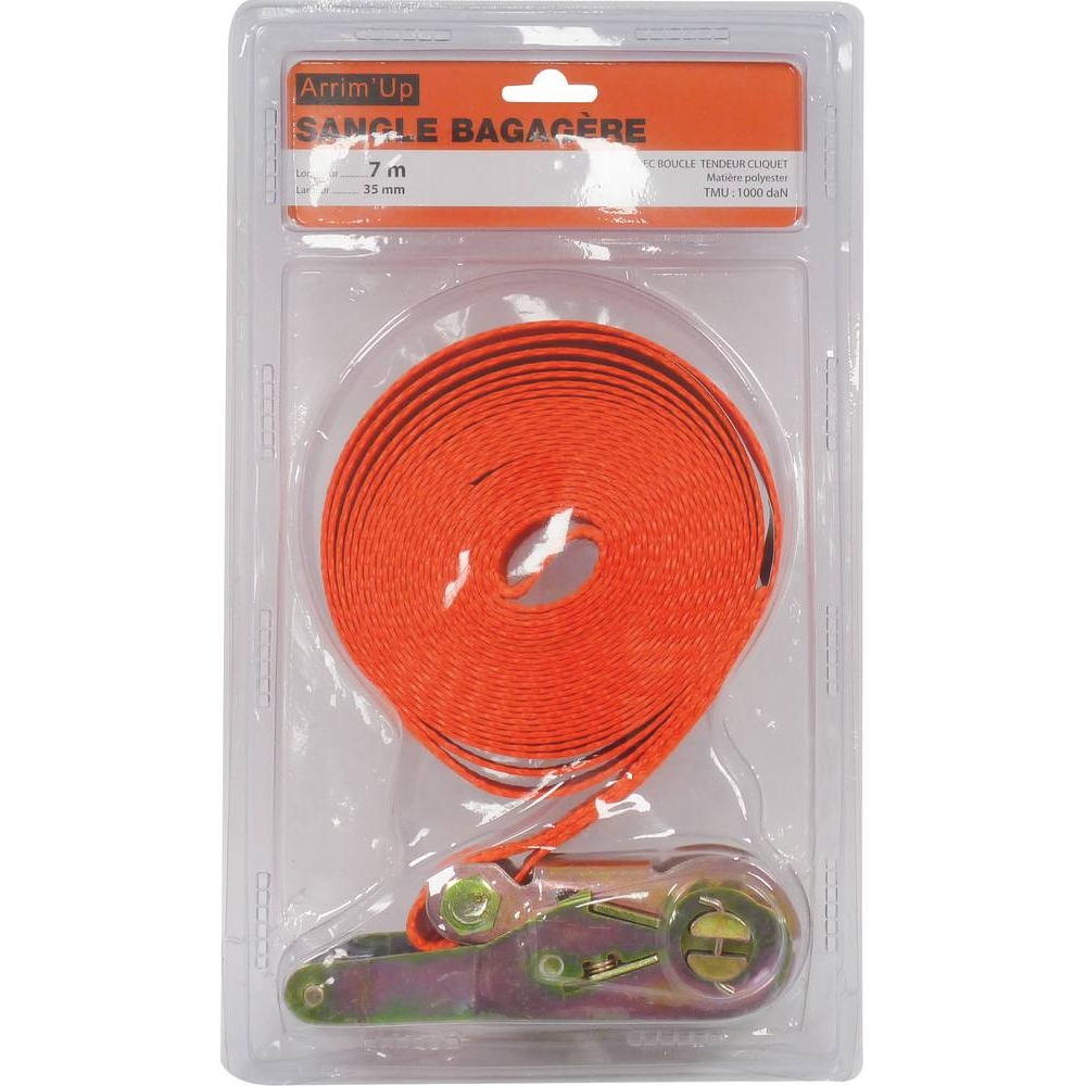 Sangle d'arrimage à cliquet 35mm 3T 7m DRAKKAR - 18381