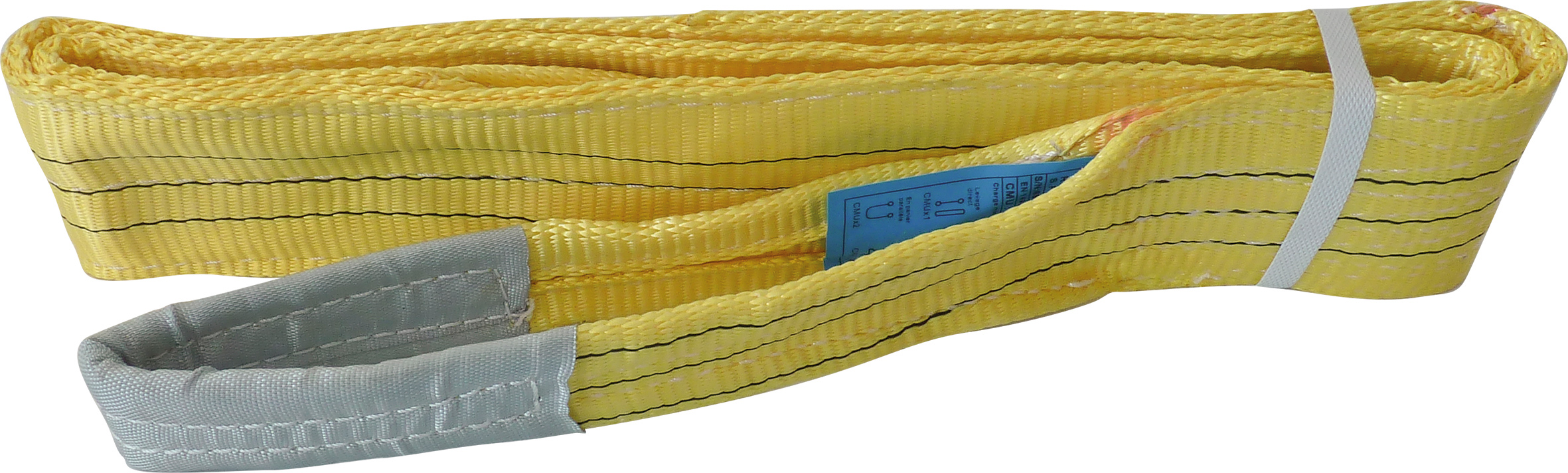 Elingue plate 3t 4mx90mm avec boucles ARRIMUP - 18398