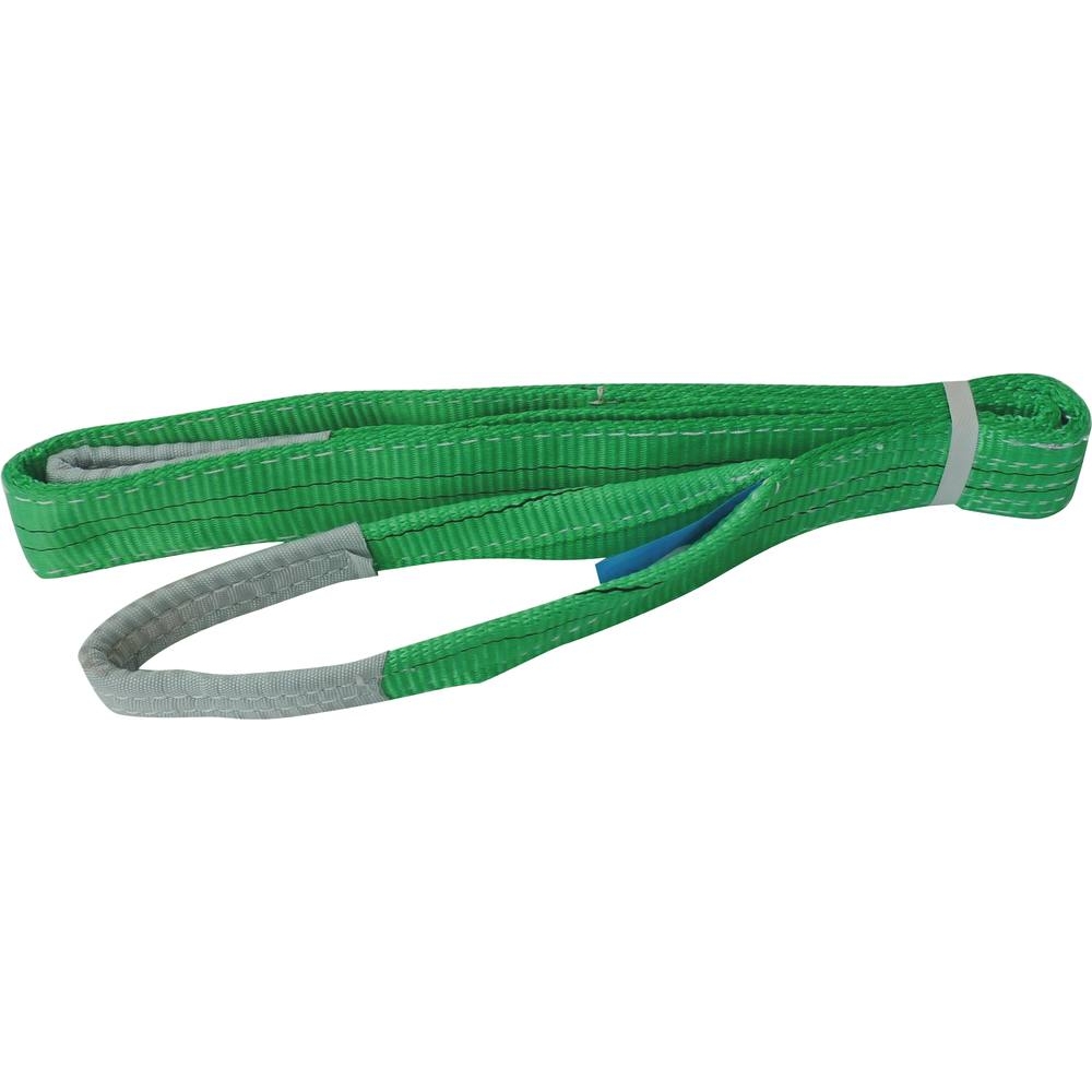 Elingue plate avec boucles 60mm 2T 2m vert ARRIMUP - 18400