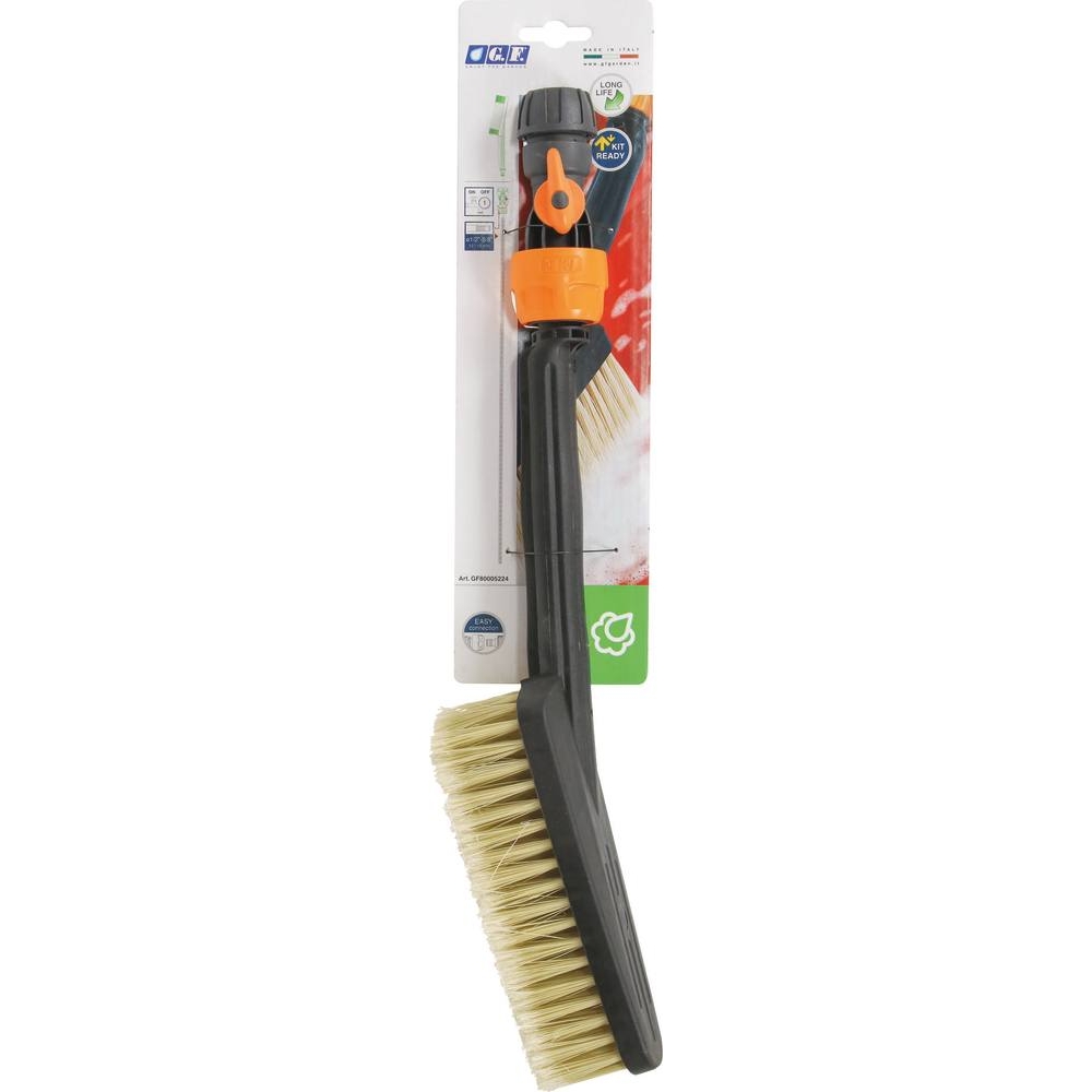 Brosse avec raccord rapide pour tuyau d'eau de 15mm GF ROTARY - 18405