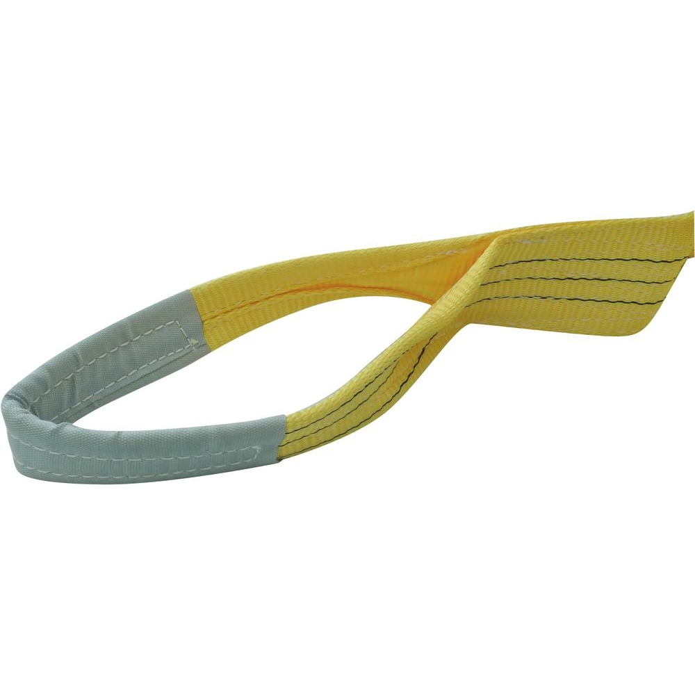 Elingue plate avec boucles 90mm 3T 3m jaune ARRIMUP - 18455