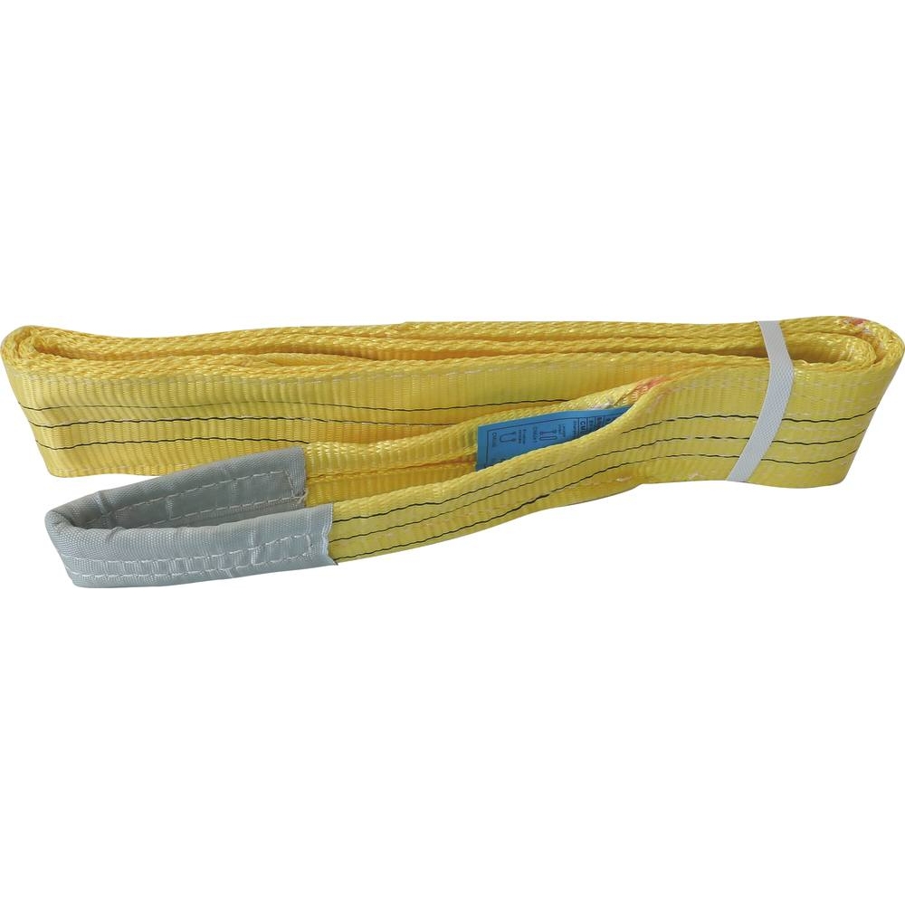 Elingue plate avec boucles 90mm 3T 3m jaune ARRIMUP - 18455