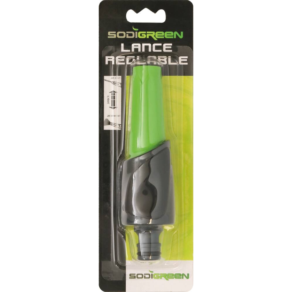 Lance d'arrosage PVC réglable STILKER - 18470