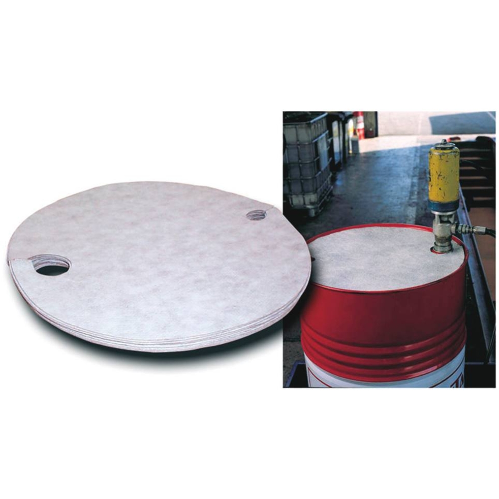 Feuille absorbante pour fûts de 200L tous liquides 560mm - 18594