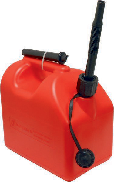 Jerrican plastique 10L base large homologué carburant DIMARTINO - 18731