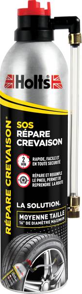 Aerosol repare crevaison pneus 15' 400ml HOLTS - 18944