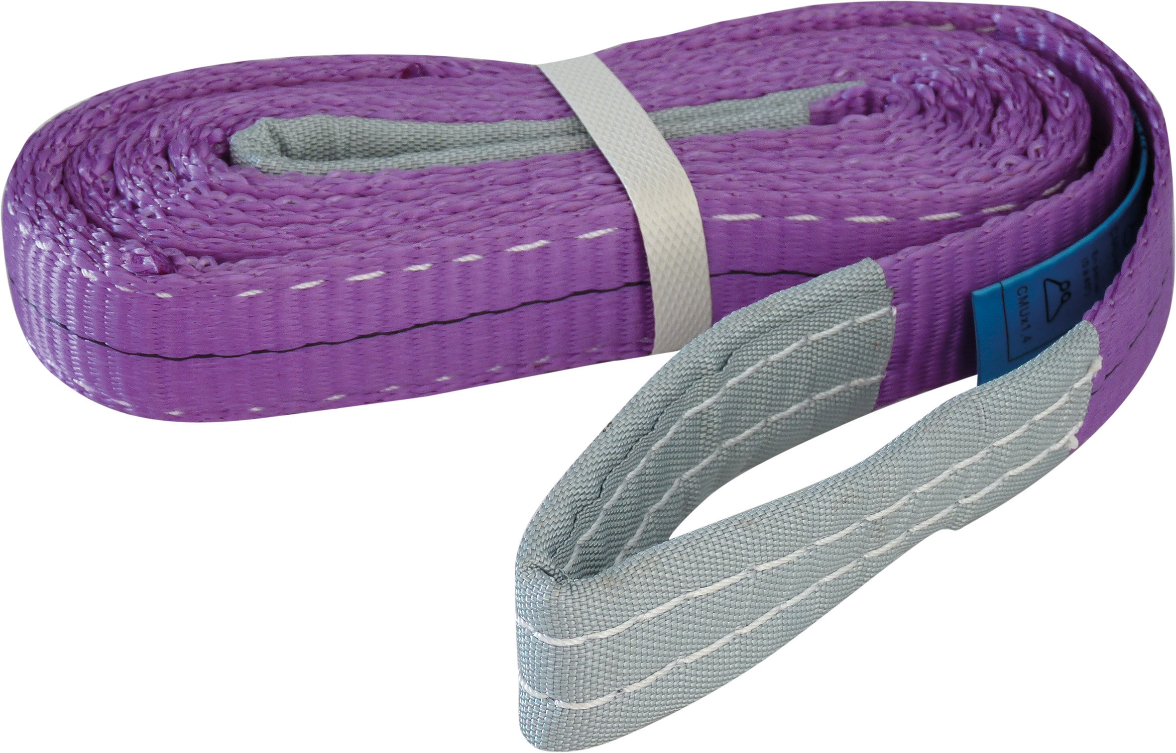 Elingue plate 1t 2m avec boucles ARRIMUP - 19398