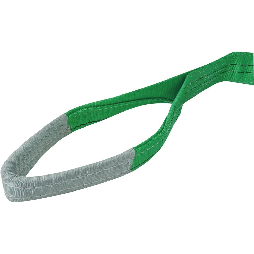 Elingue plate avec boucles 60mm 2T 1m vert ARRIMUP - 19400