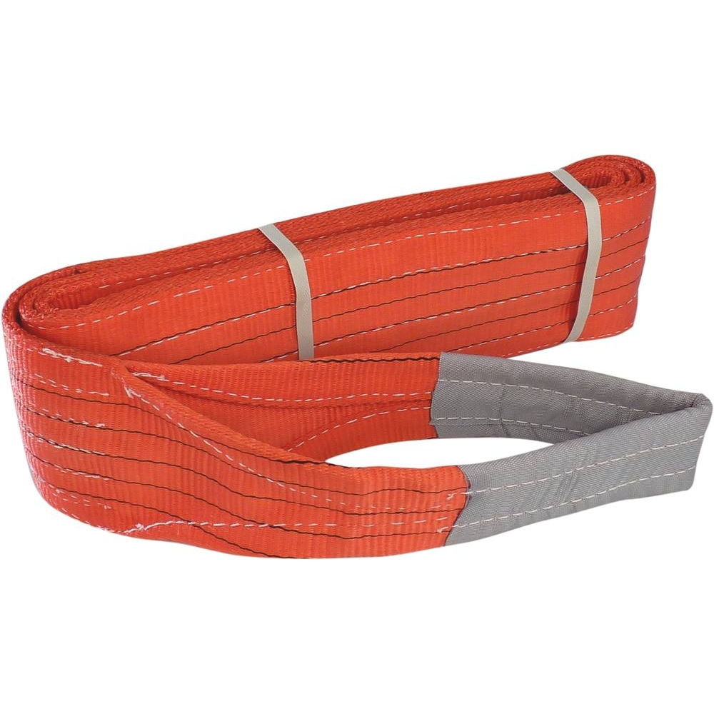 Elingue plate avec boucles 150mm 5T 4m rouge ARRIMUP - 19449
