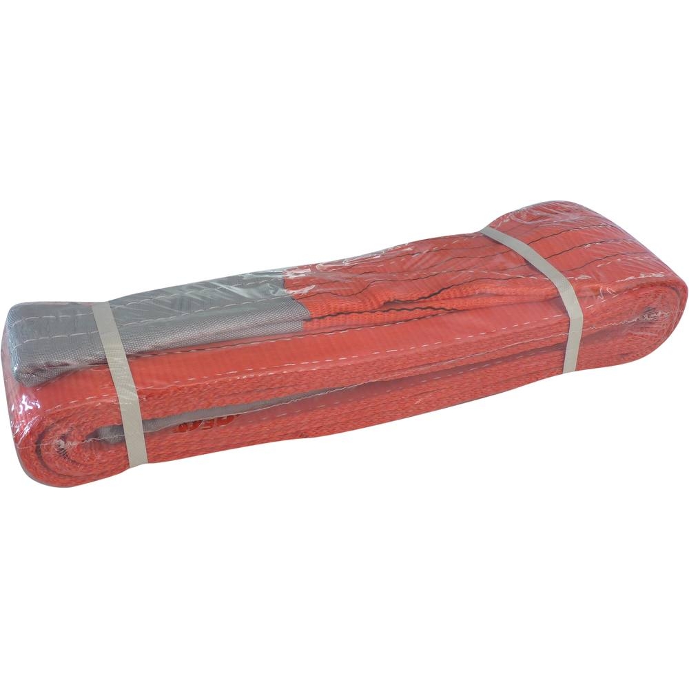 Elingue plate avec boucles 150mm 5T 4m rouge ARRIMUP - 19449