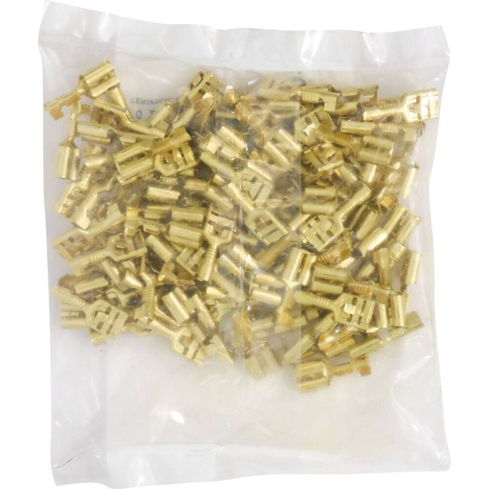 Cosse plate femelle 6,3X0,8mm 0,5 à 1mm² - Lot de 100 - 19541.100