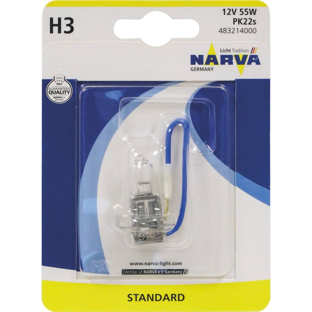 Ampoule H3 12V 55W Pk22s - NARVA - 20123