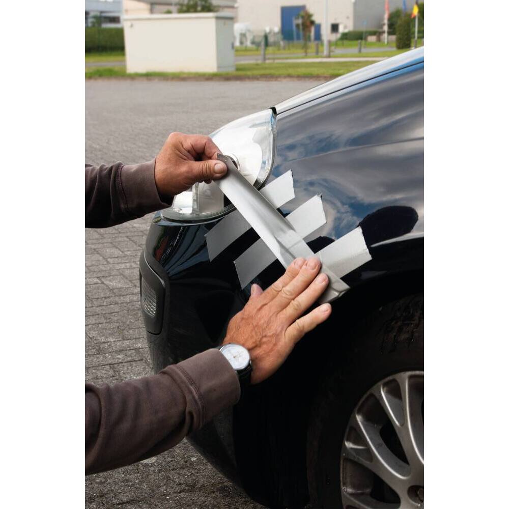 Toile américaine de poche argent 48mmx5m - HPX - 20391