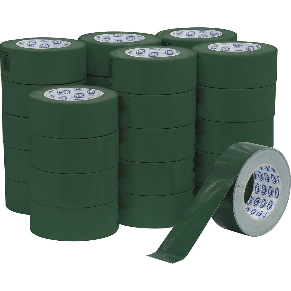Ruban adhésif/toile américaine vert 0,30x48mm 25m HPX - 20394