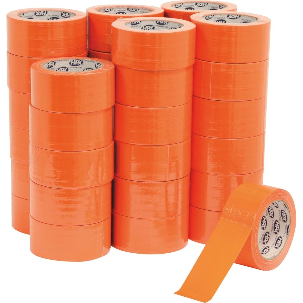 Ruban adhésif/toile américaine orange 0,20x50mm 25m HPX - 20410