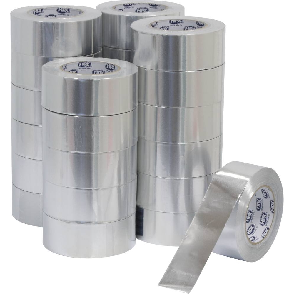 Ruban adhésif aluminium 0,08x50mm 50m HPX - 20422