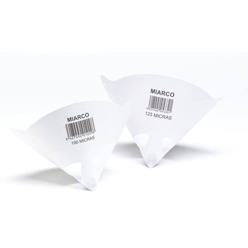 Filtre à peinture en nylon 190µ - Lot de 1000 - MIARCO - 20619.1000