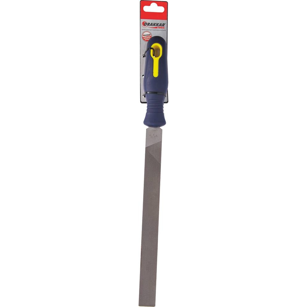 Lime plate avec manche grain fin 10x250mm - carte DRAKKAR TOOLS - 22317