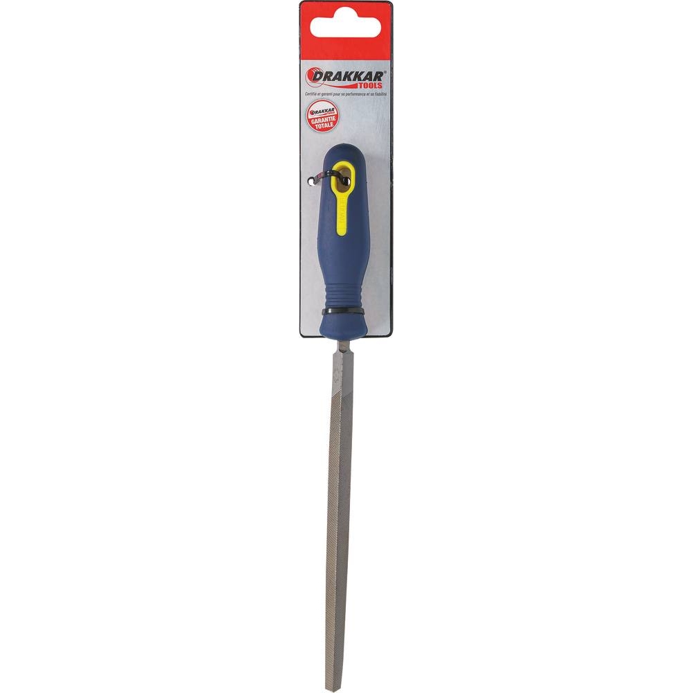 Lime triangle avec manche gros grain 6x150mm - carte DRAKKAR TOOLS - 22331