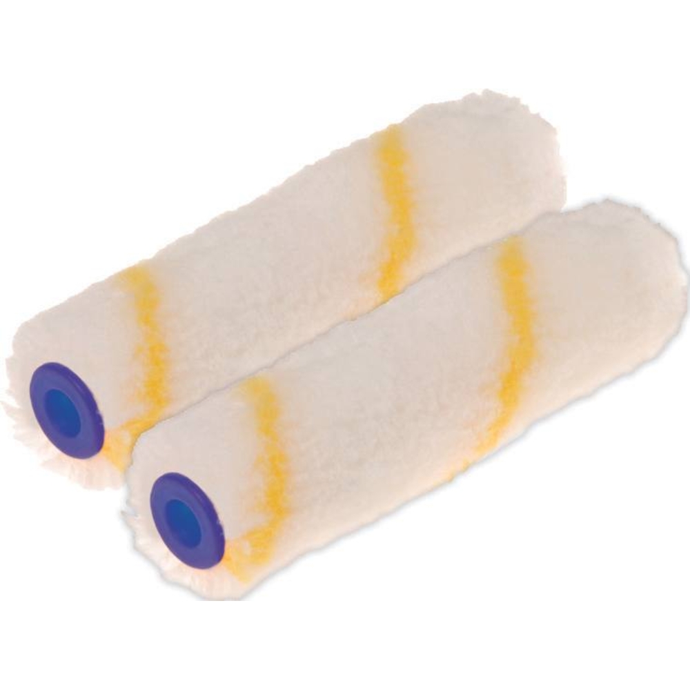 Rouleau mur et plafond 100mm (2 pcs) avec poignée et bac - 22610