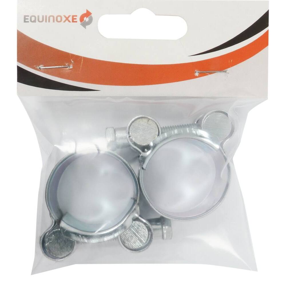 Collier à tourillons acier zingué 20mm de 29 à 31mm - Lot de 200 - KLIPPER - 23299.200