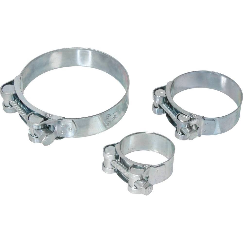Collier à tourillons acier zingué 20mm de 29 à 31mm - Lot de 200 - KLIPPER - 23299.200