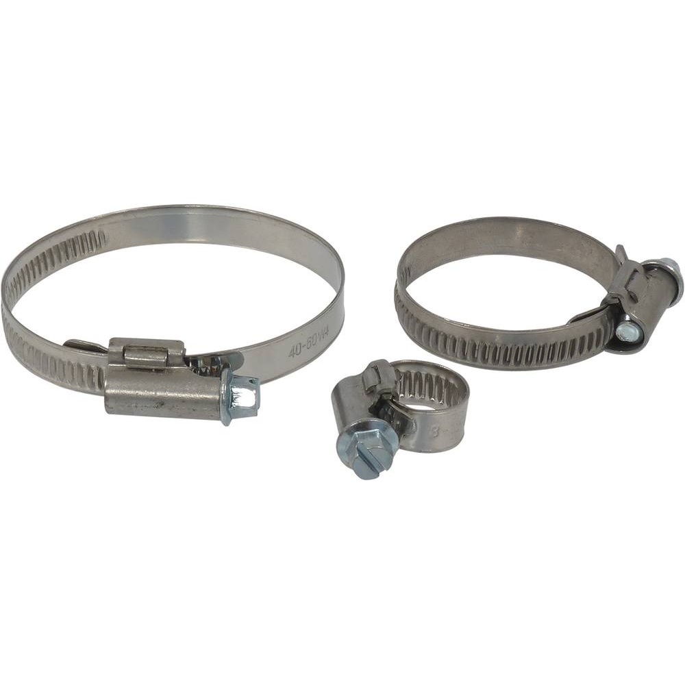 Collier à crémaillère acier inox 9mm de 8 à 12mm KLIPPER - 23400
