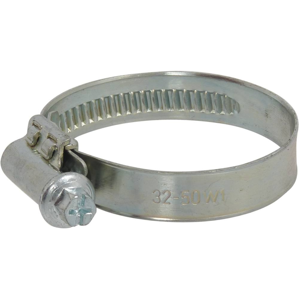 Collier à crémaillère acier zingué 12mm de 32 à 50mm KLIPPER - 23430