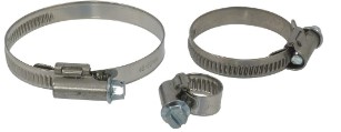 Collier à crémaillère acier inox 12mm de 70 à 90mm KLIPPER - 23458