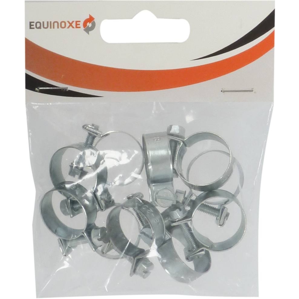 Collier à durite acier zingué 9mm de 8 à 10mm KLIPPER - 23470