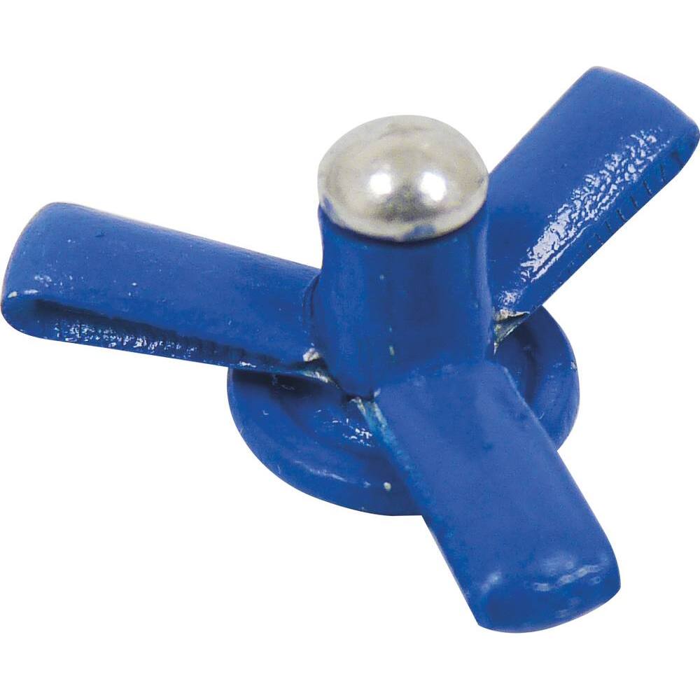 Rivet pétale spécial plaque d'immatriculation bleu 4x18mm - 250 - KLIPPER - 23910.250