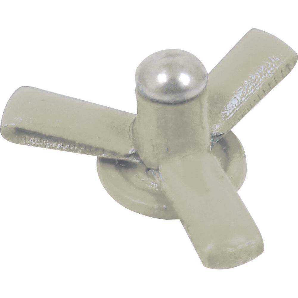 Rivet pétale spécial plaque d'immatriculation blanc 4x18mm - 250 - KLIPPER - 23915.250