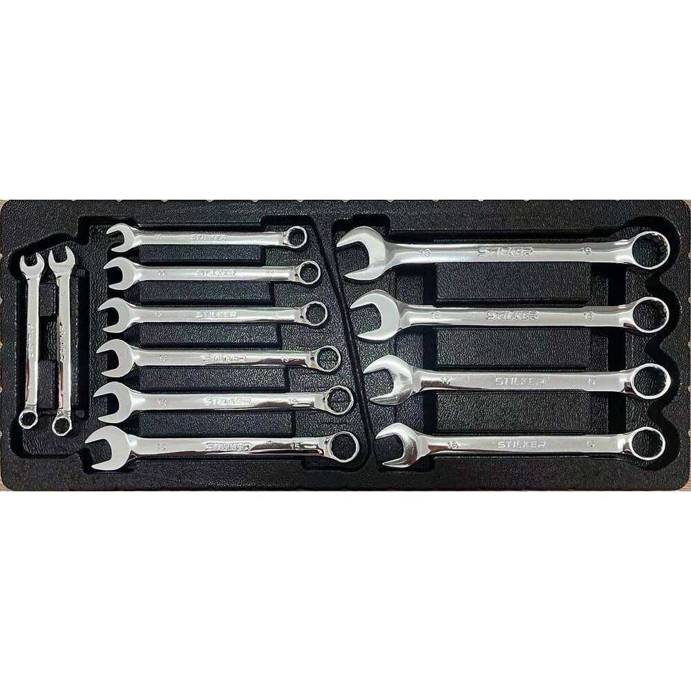 Coffre de servante 4 niveaux composé de 108 outils STILKER - 25030