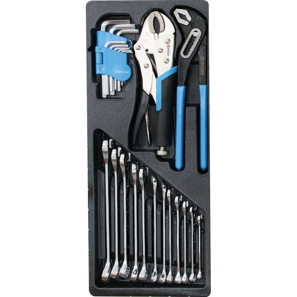 Caisse à outils composée de 85 outils STILKER - 25035