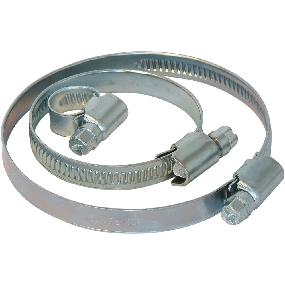 Collier à crémaillère acier zingué 9mm de 8 à 80mm - coffret de 285 pcs KLIPPER - 26525