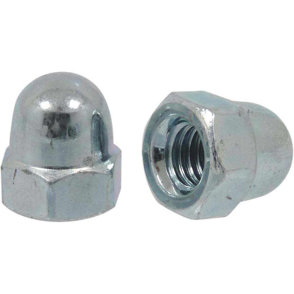 Ecrou borgne zingué blanc M6 DIN 1587 - boîte de 500 - KLIPPER - 26709.500