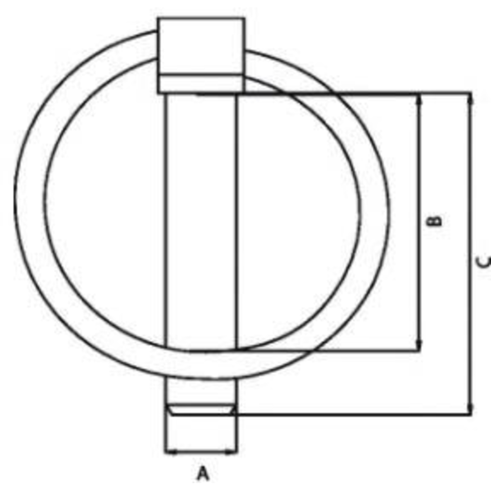 Goupille clip de sécurité 10,5mm RUBIG - 26866