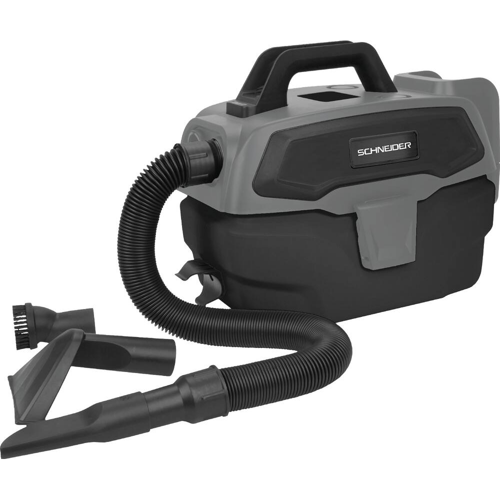 Aspirateur eau et poussière 7,5L 150W sur batterie 20V - 1 batterie 2Ah SCHNEIDER ASPI - 50000