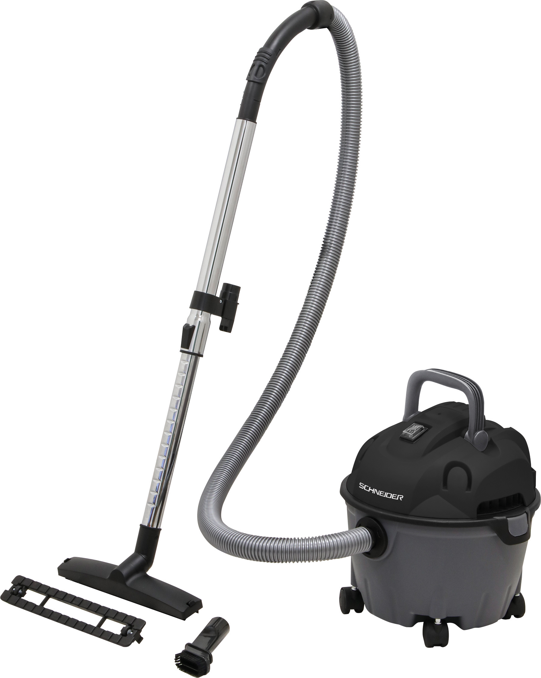 Aspirateur 10l eau poussieres 1200w pvc SCHNEIDER - 50001