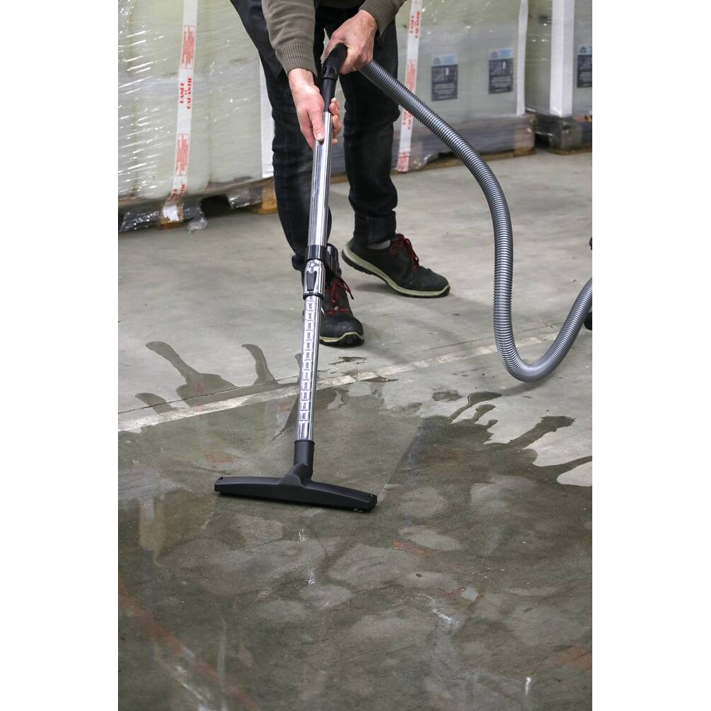 Aspirateur eau et poussière 10L 230V 1200W cuve plastique/souffleur SCHNEIDER ASPI - 50001