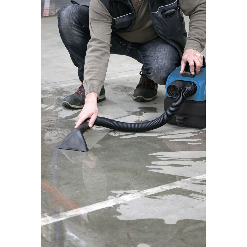 Aspirateur eau et poussière 7,5L 150W sur batterie 20V - 1 batterie 2Ah + 1 batterie 4Ah SCHNEIDER ASPI - 50015