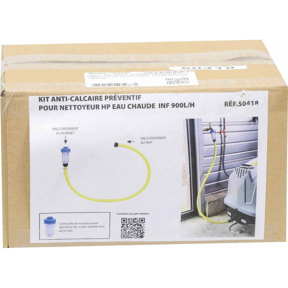 Kit anti-calcaire préventif pour nettoyeur HP eau chaude SCHNEIDER NHP - 50418