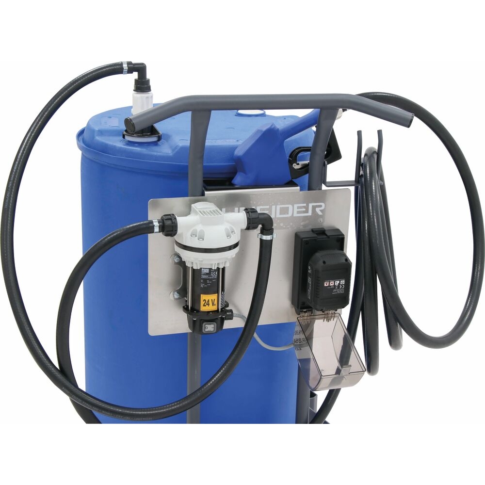 Kit de distribution mobile AdBlue avec kit pompe et plateforme 20V Li-ion - 1 batterie 5Ah et chargeur SCHNEIDER TRANSFERT - 50435
