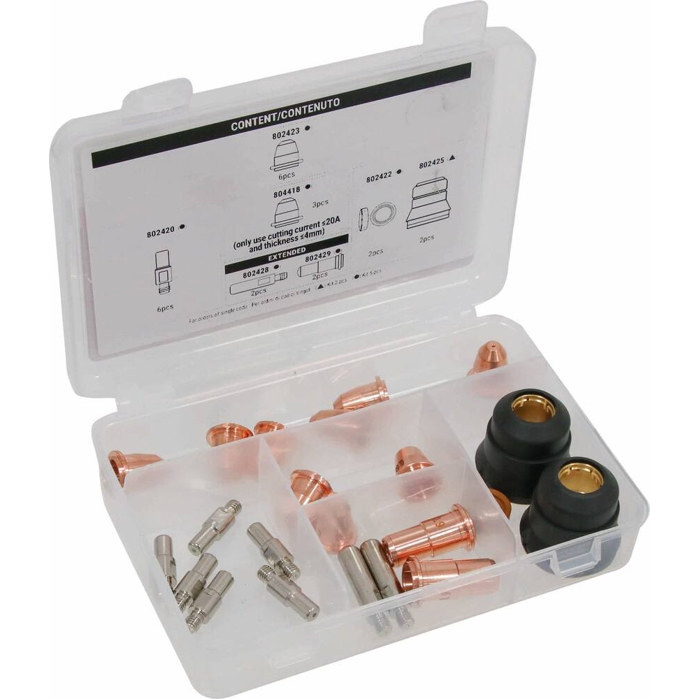 Coffret de consommables pour découpeur SCHNEIDER plasma 40 SCHNEIDER SOUDURE - 50495