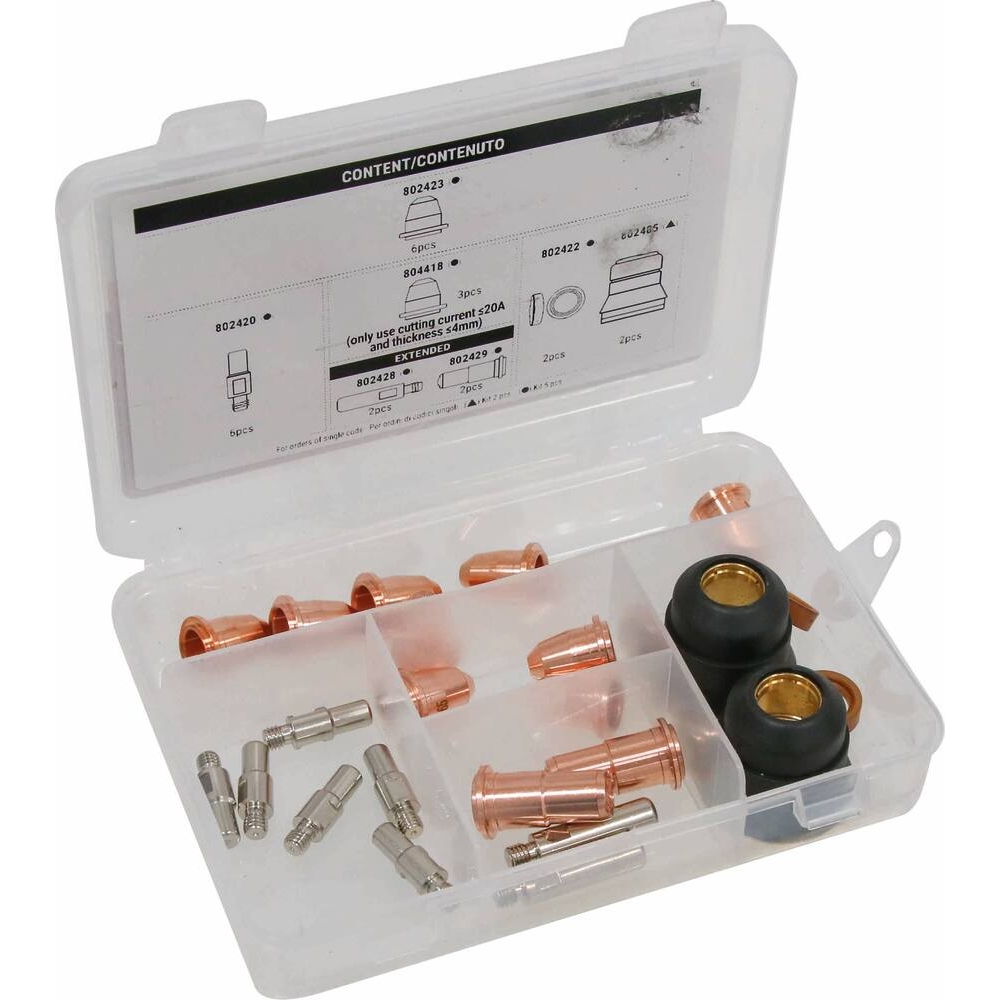 Coffret de consommables pour découpeur SCHNEIDER plasma 55K SCHNEIDER SOUDURE - 50496
