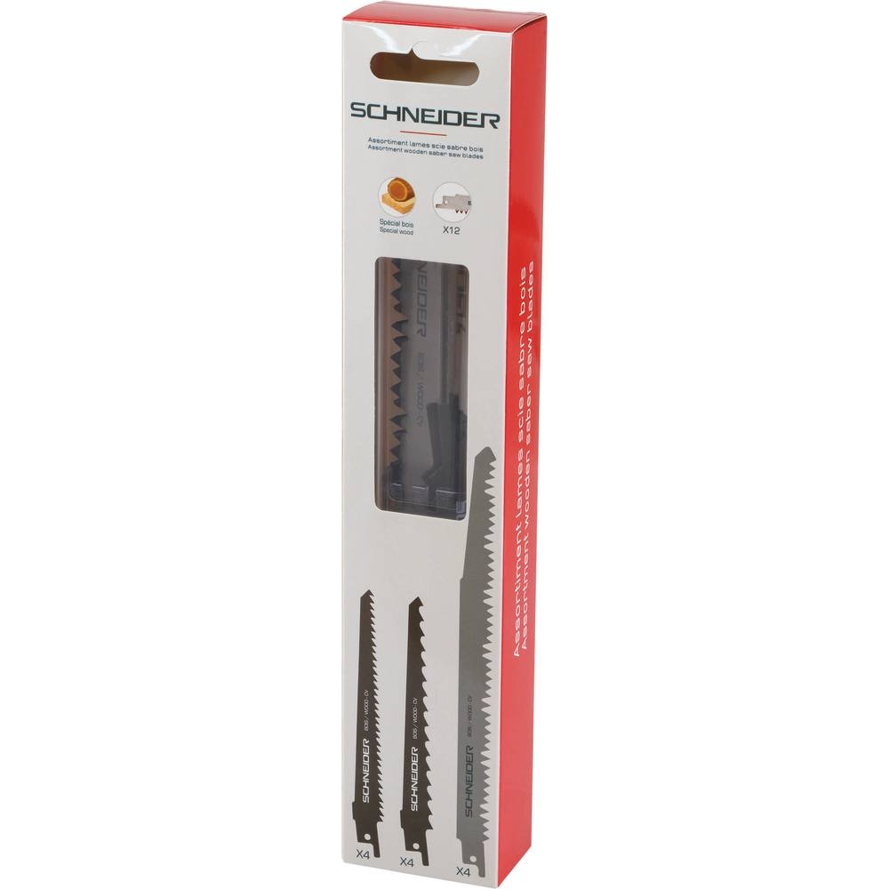 Lame de scie sabre bois - lot de 12 pcs SCHNEIDER ELECTRO - 50760