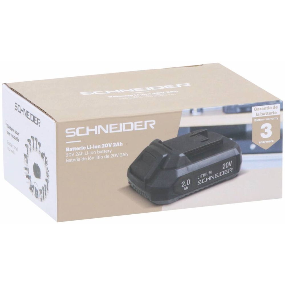 Batterie 20V Li-ion 2Ah Schneider SCHNEIDER ELECTRO - 50900