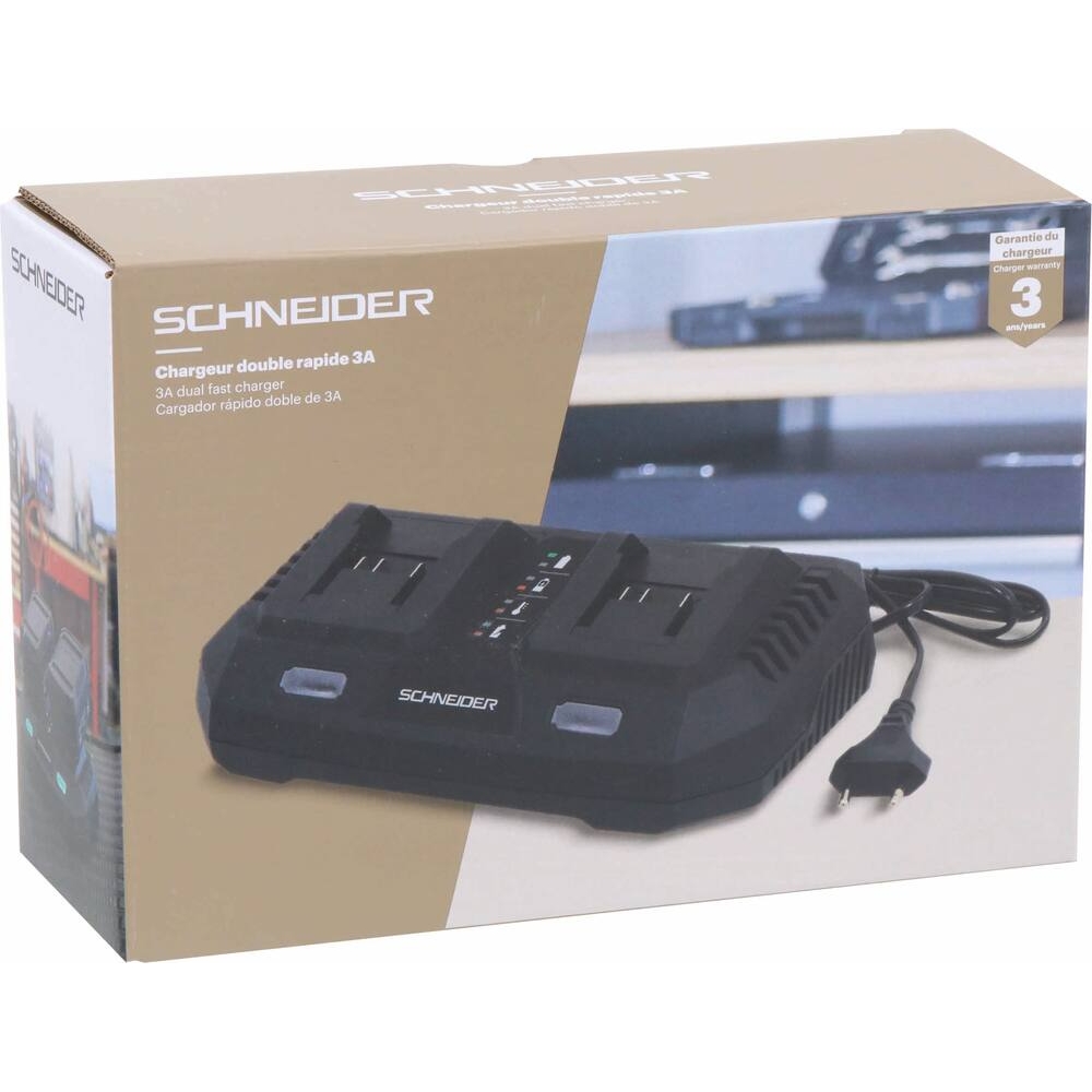Chargeur double 3A pour batteries Schneider SCHNEIDER ELECTRO - 50906