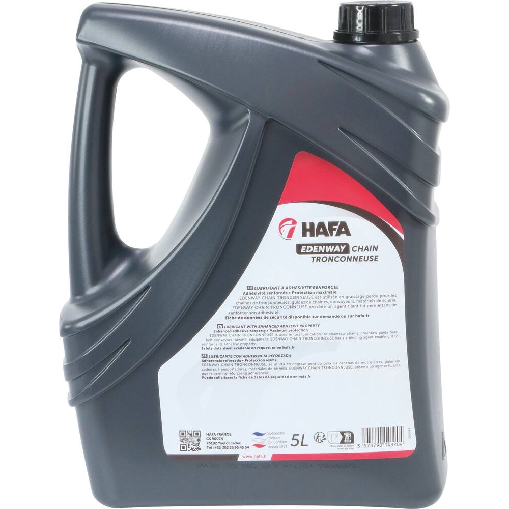Huile pour chaîne de tronçonneuse grade 150 - bidon de 5L HAFA - 51045