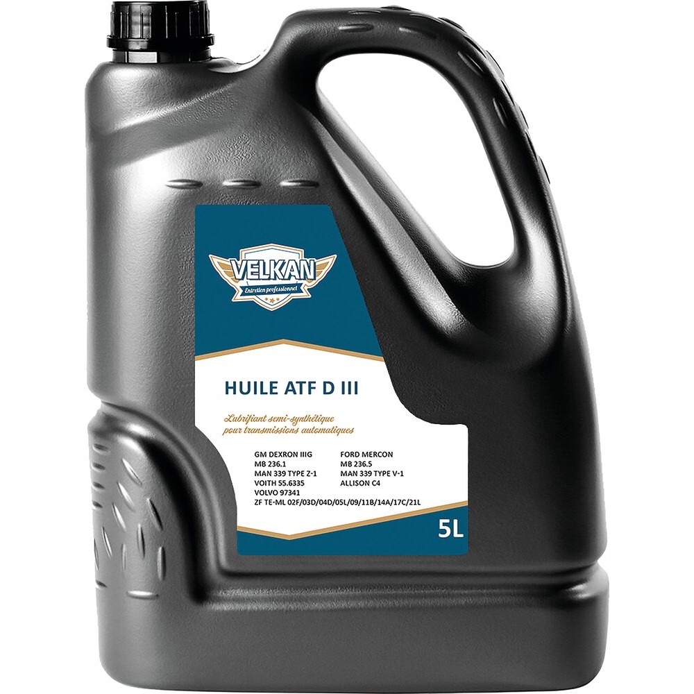 Huile DEXRON ATF DIII - bidon de 5L VELKAN - 51065